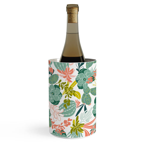 Heather Dutton Succulent Garden White Wine Chiller