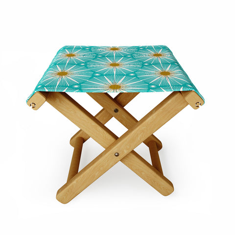 Heather Dutton Supernova Aqua Folding Stool