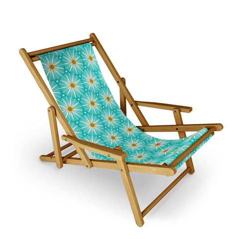 Heather Dutton Supernova Aqua Sling Chair