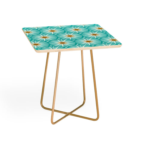 Heather Dutton Supernova Aqua Side Table