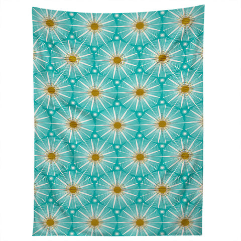 Heather Dutton Supernova Aqua Tapestry