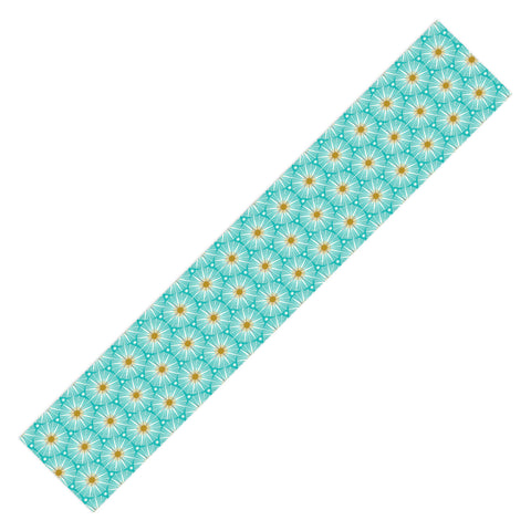 Heather Dutton Supernova Aqua Table Runner