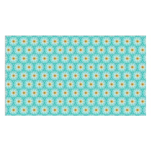 Heather Dutton Supernova Aqua Tablecloth