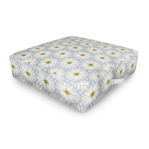 Heather Dutton Supernova Gray Outdoor Floor Cushion