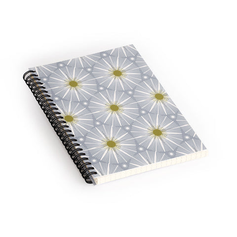 Heather Dutton Supernova Gray Spiral Notebook