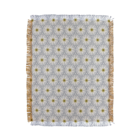 Heather Dutton Supernova Gray Throw Blanket