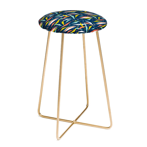 Heather Dutton Swizzlestick Party Girl Counter Stool