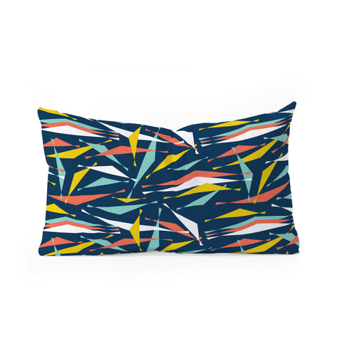 Heather Dutton Swizzlestick Party Girl Oblong Throw Pillow