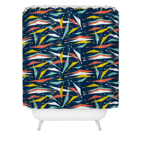 Heather Dutton Swizzlestick Party Girl Shower Curtain