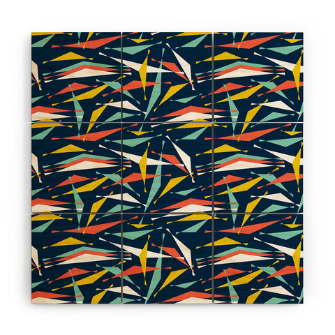 Heather Dutton Swizzlestick Party Girl Wood Wall Mural