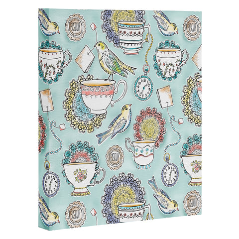 Heather Dutton Tea Time Art Canvas