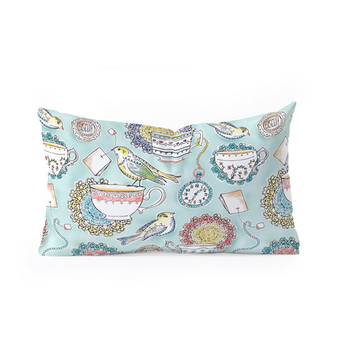 Heather Dutton Tea Time Oblong Throw Pillow