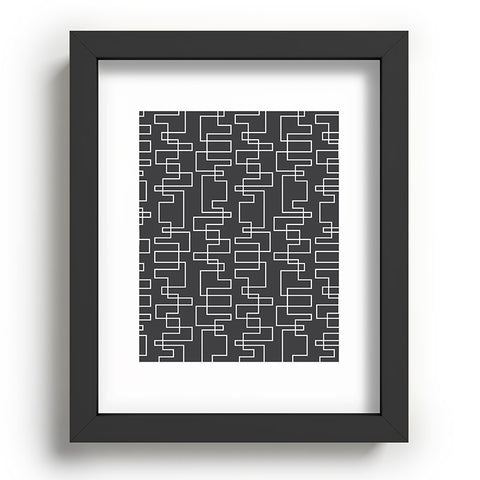 Heather Dutton Transit Black Recessed Framing Rectangle
