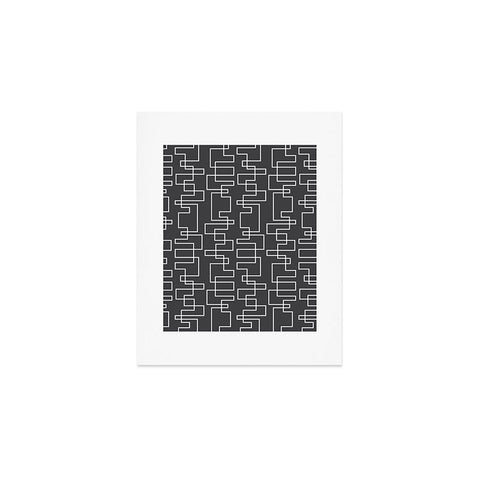 Heather Dutton Transit Black Art Print