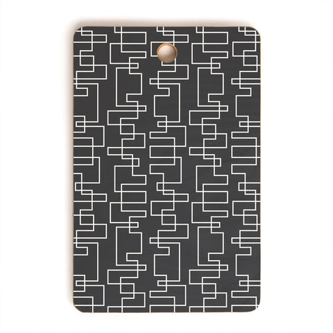 Heather Dutton Transit Black Cutting Board Rectangle