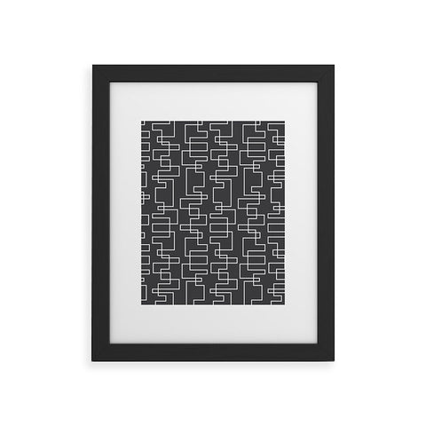 Heather Dutton Transit Black Framed Art Print