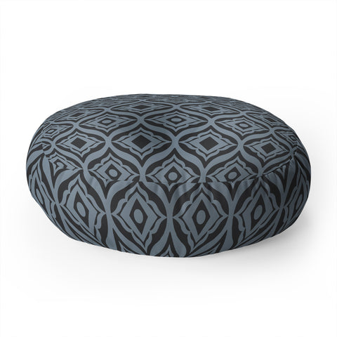 Heather Dutton Trevino Dusk Floor Pillow Round
