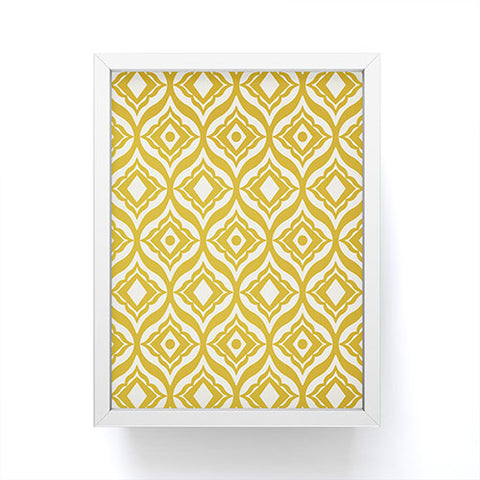Heather Dutton Trevino Yellow Framed Mini Art Print