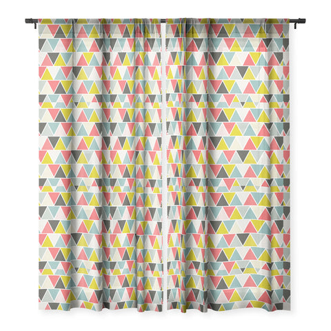 Heather Dutton Triangulum Sheer Window Curtain