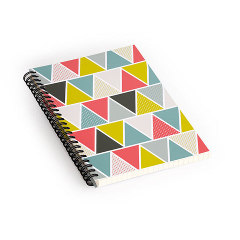 Heather Dutton Triangulum Spiral Notebook