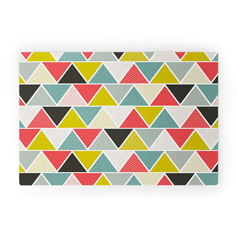 Heather Dutton Triangulum Welcome Mat