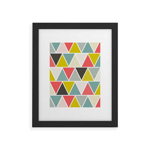 Heather Dutton Triangulum Framed Art Print