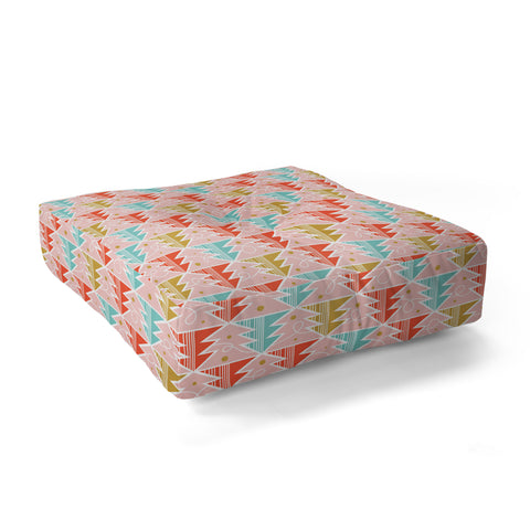 Heather Dutton Trim A Tree Chill Floor Pillow Square
