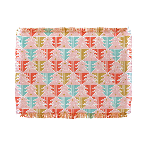 Heather Dutton Trim A Tree Chill Throw Blanket