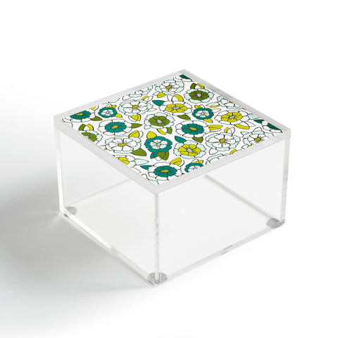 Heather Dutton Tropical Bloom Acrylic Box