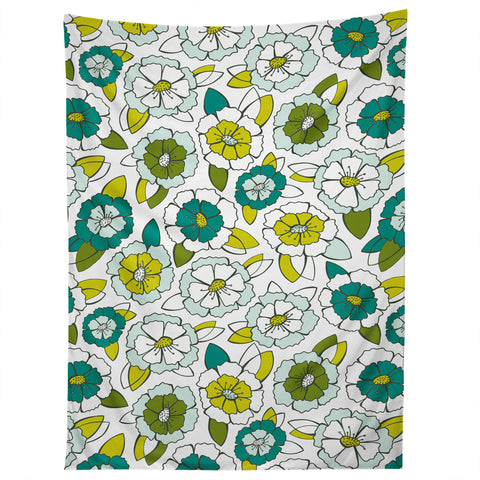 Heather Dutton Tropical Bloom Tapestry