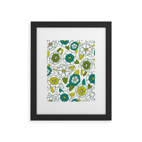 Heather Dutton Tropical Bloom Framed Art Print