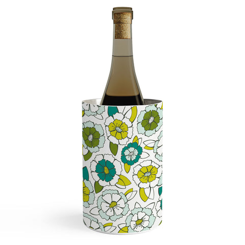 Heather Dutton Tropical Bloom Wine Chiller