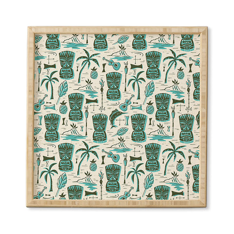 Heather Dutton Tropical Tiki Framed Wall Art