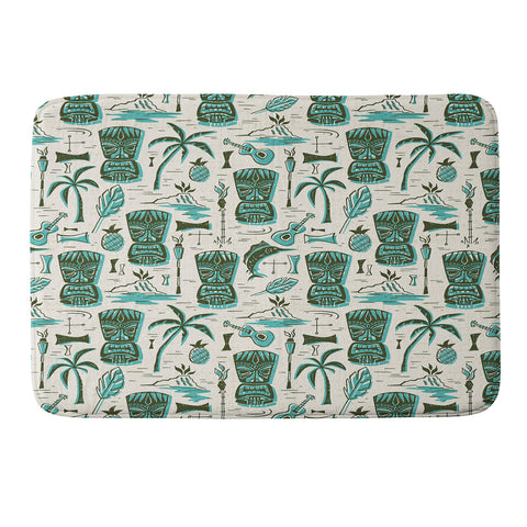 Heather Dutton Tropical Tiki Memory Foam Bath Mat