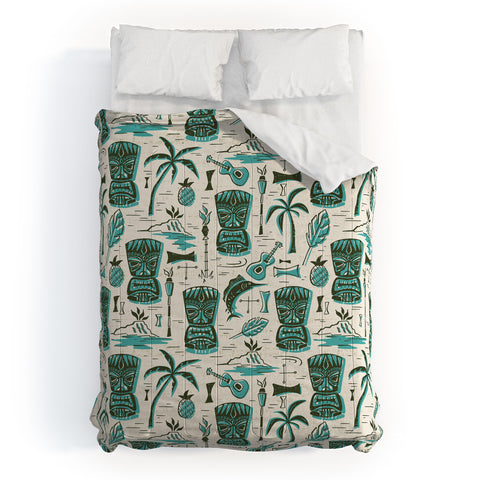 Heather Dutton Tropical Tiki Comforter