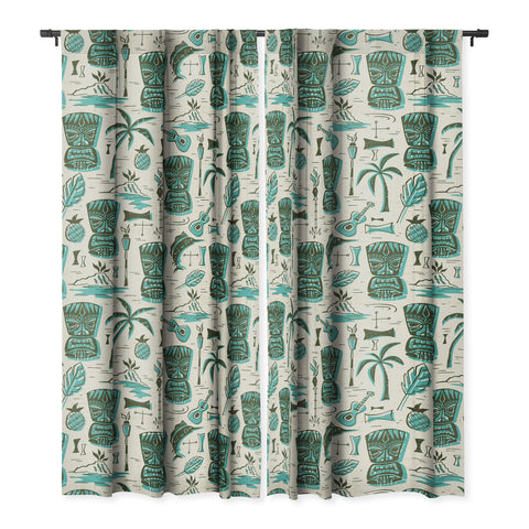 Heather Dutton Tropical Tiki Blackout Non Repeat