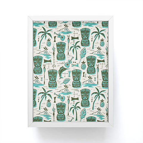 Heather Dutton Tropical Tiki Framed Mini Art Print