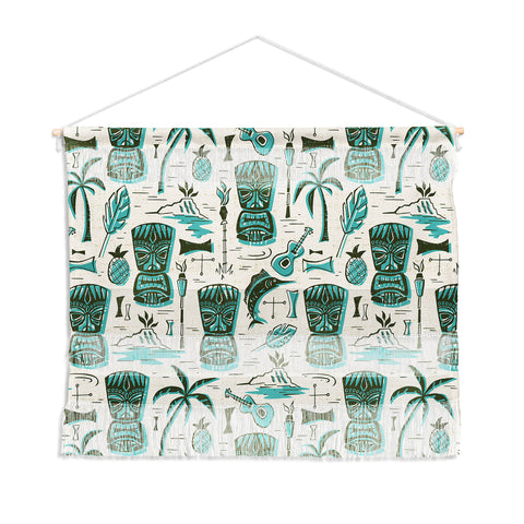 Heather Dutton Tropical Tiki Wall Hanging Landscape