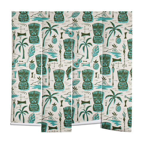 Heather Dutton Tropical Tiki Wall Mural