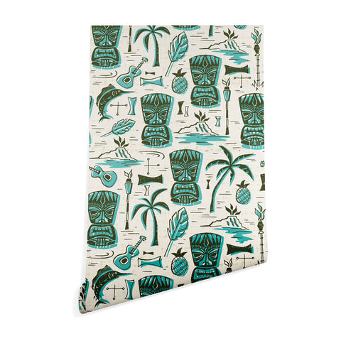Heather Dutton Tropical Tiki Wallpaper