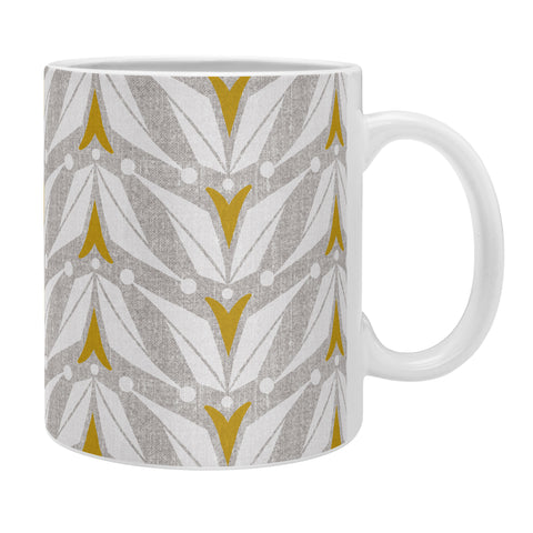Heather Dutton Tulipa Flax Coffee Mug