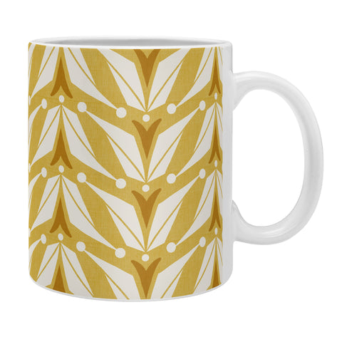 Heather Dutton Tulipa Goldenrod Coffee Mug