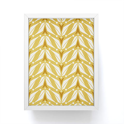 Heather Dutton Tulipa Goldenrod Framed Mini Art Print