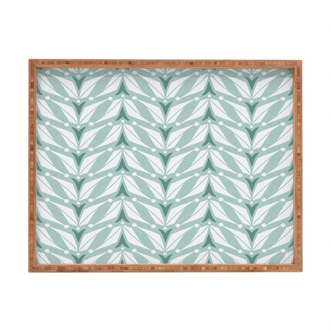 Heather Dutton Tulipa Mist Rectangular Tray