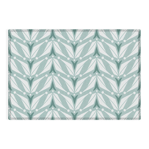 Heather Dutton Tulipa Mist Outdoor Rug