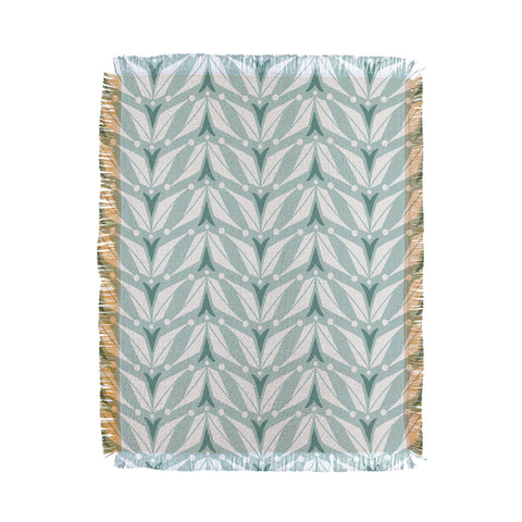 Heather Dutton Tulipa Mist Throw Blanket