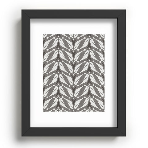 Heather Dutton Tulipa Smoke Recessed Framing Rectangle