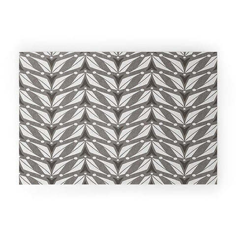 Heather Dutton Tulipa Smoke Welcome Mat