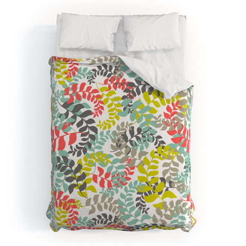 Heather Dutton Undertow Coral Duvet Cover