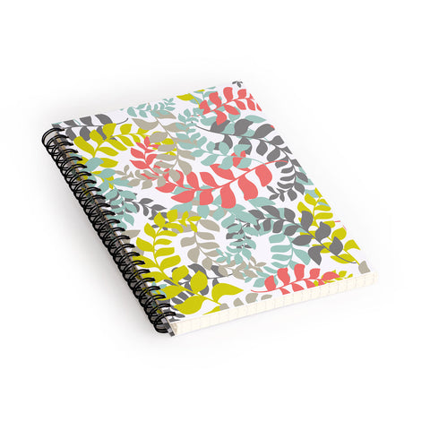 Heather Dutton Undertow Coral Spiral Notebook